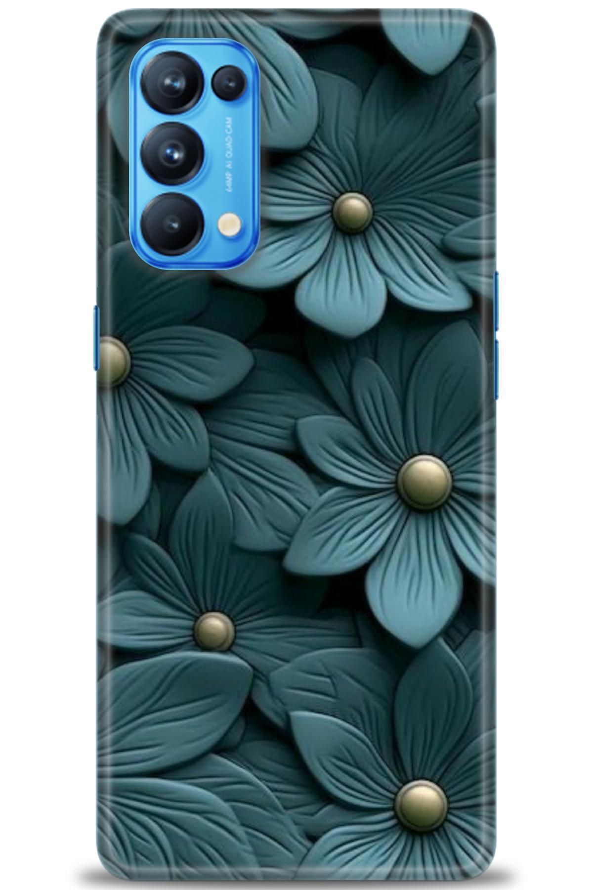 OPPO Reno 5 Pro İle Uyumlu HD Baskılı Desenli Silikon Kılıf - 2119
