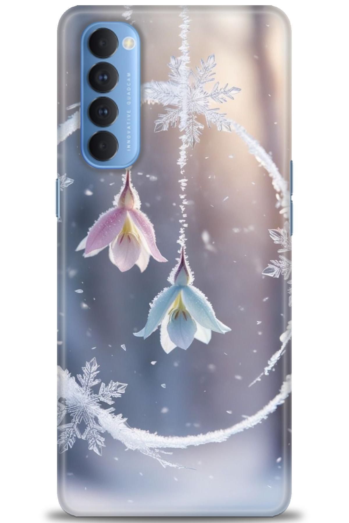 OPPO Reno 4 Pro İle Uyumlu HD Baskılı Desenli Silikon Kılıf - 2401