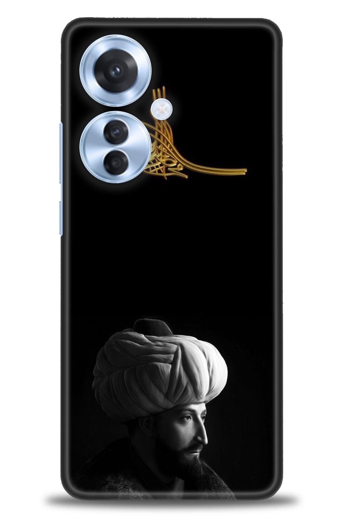 OPPO Reno 11F İle Uyumlu HD Baskılı Desenli Silikon Kılıf - 2205