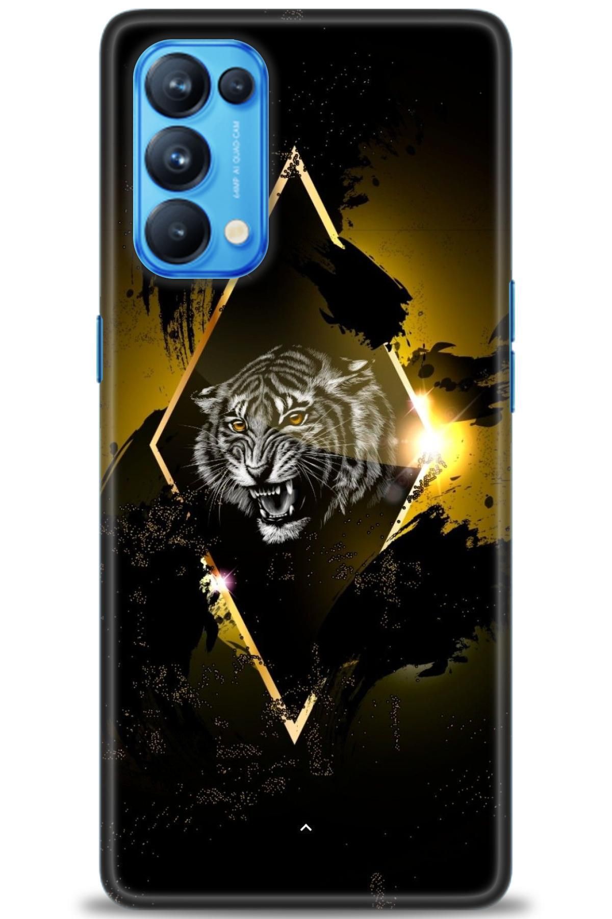 OPPO Reno 5 Pro İle Uyumlu HD Baskılı Silikon Kılıf / ÖzelSeri Oppo - 2485