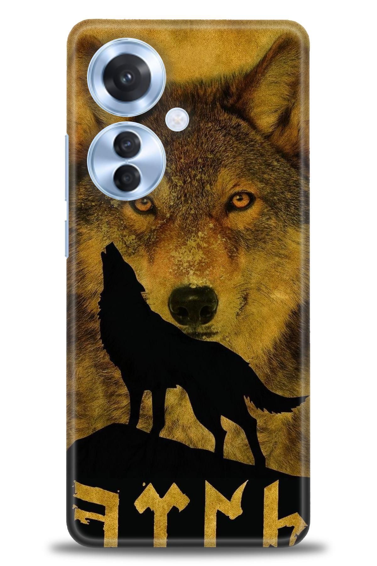 OPPO Reno 11F İle Uyumlu HD Baskılı Desenli Silikon Kılıf - 2348