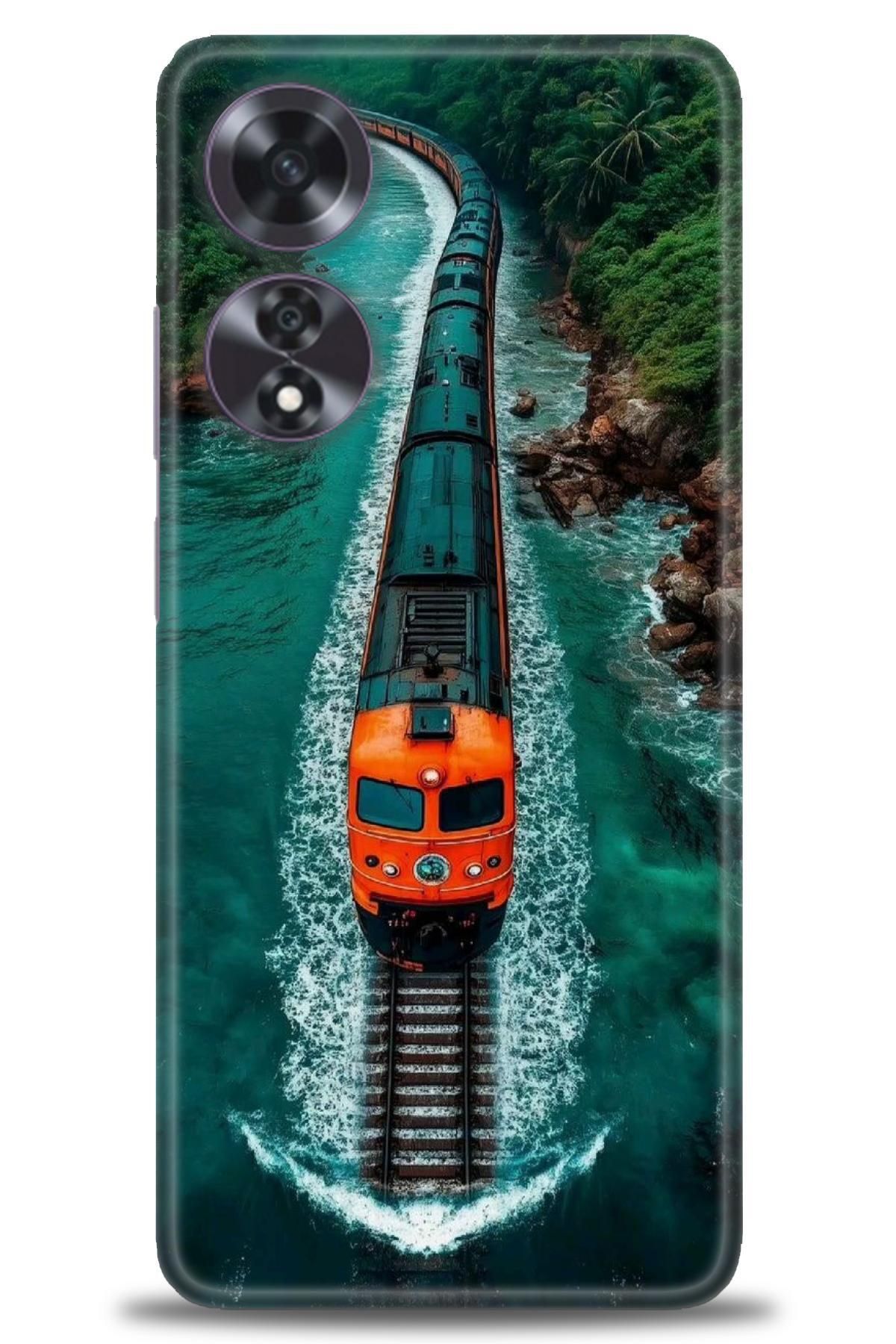 OPPO A60 İle Uyumlu HD Baskılı Desenli Silikon Kılıf - 2674