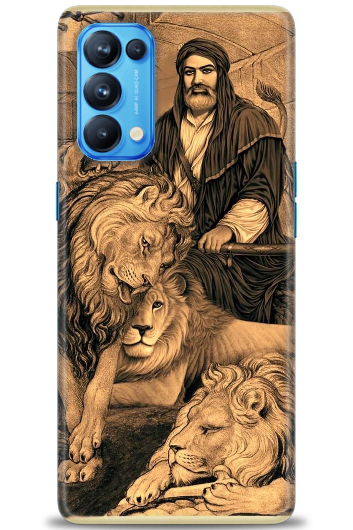 OPPO Reno 5 Pro İle Uyumlu HD Baskılı Desenli Silikon Kılıf - 2272