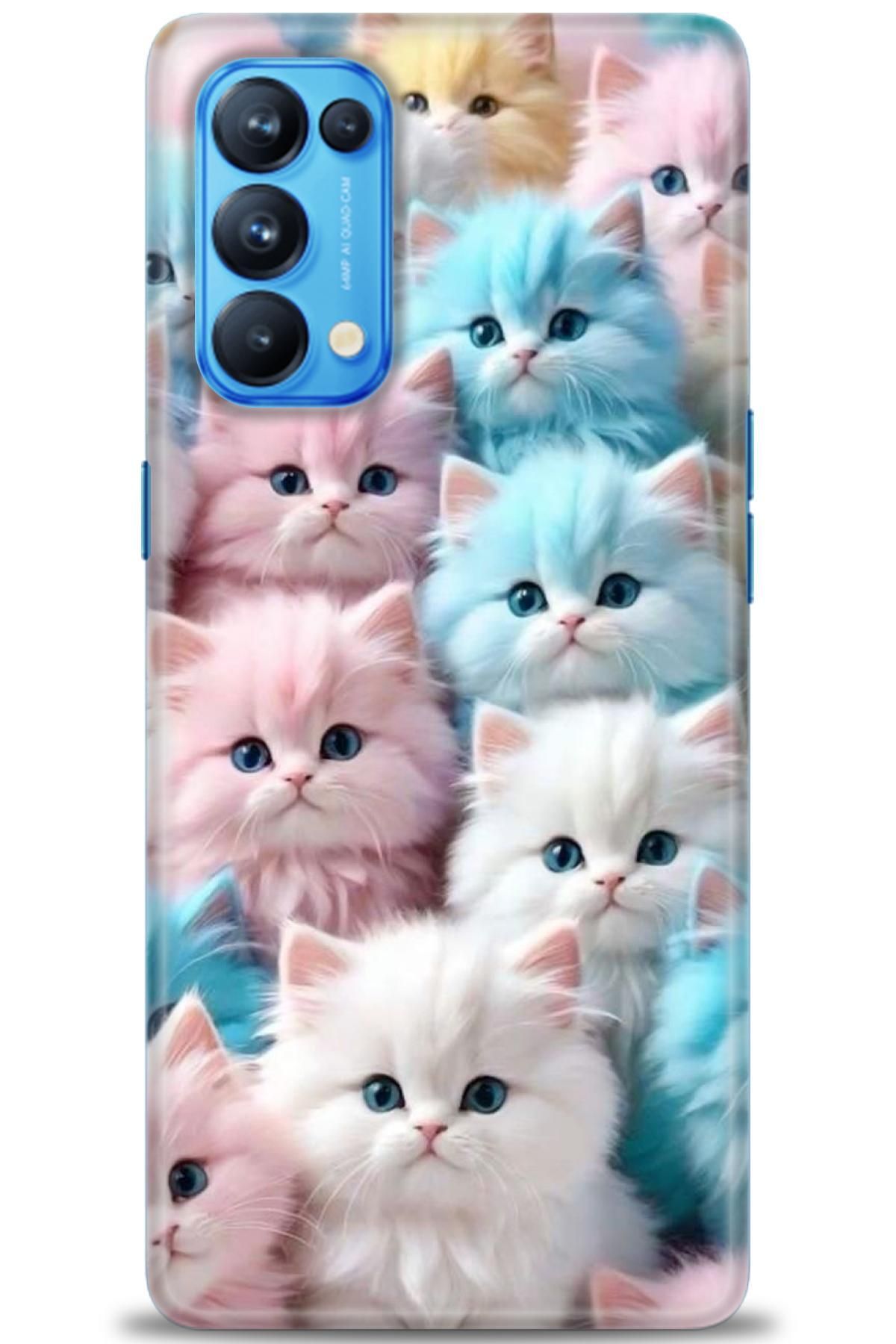 OPPO Reno 5 Pro İle Uyumlu HD Baskılı Silikon Kılıf / ÖzelSeri Oppo - 2128