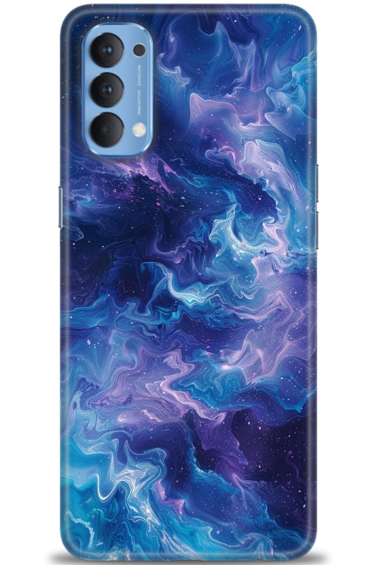 OPPO Reno 4 İle Uyumlu HD Baskılı Silikon Kılıf / ÖzelSeri Oppo - 2213