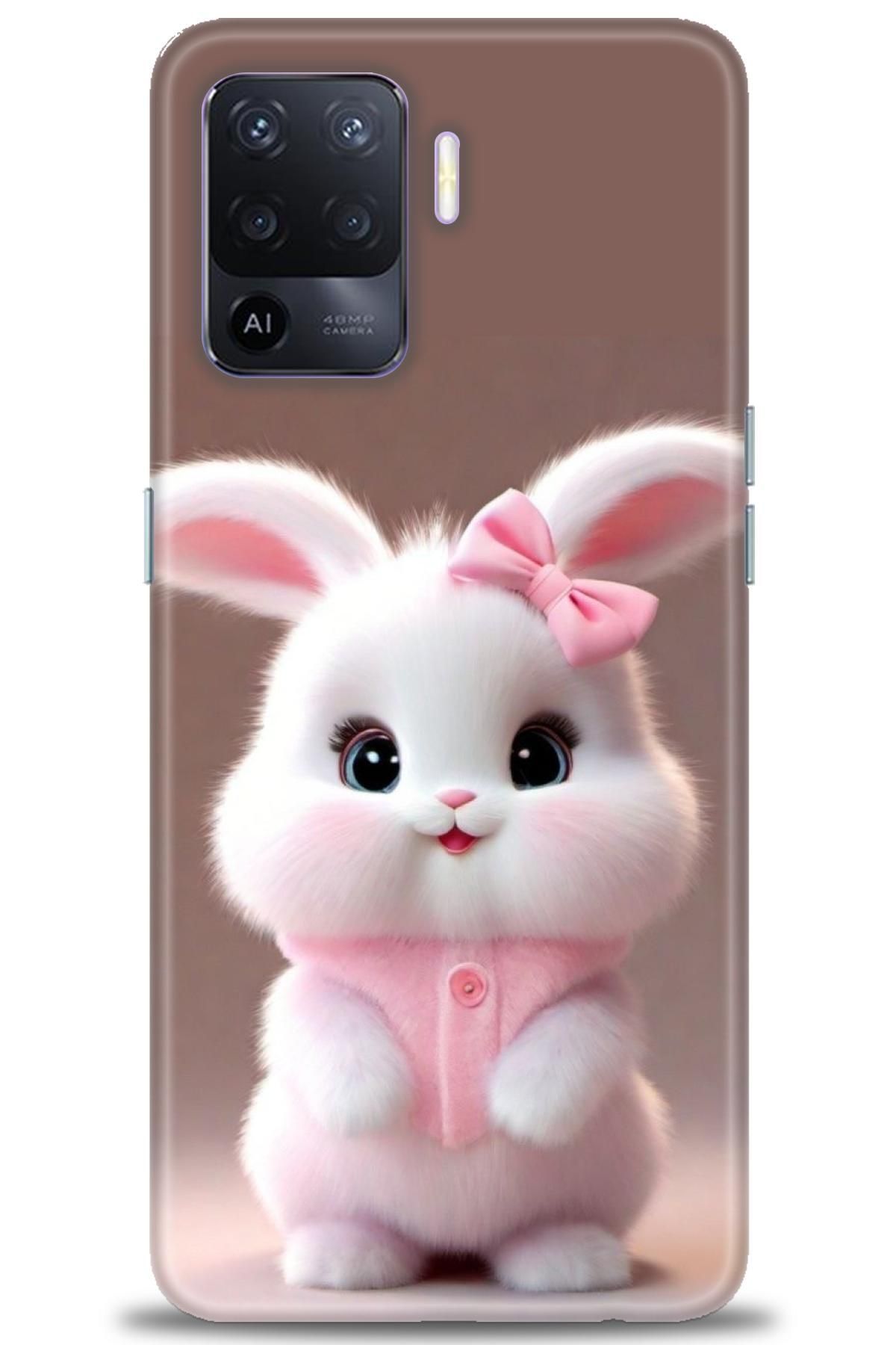 OPPO Reno 5 Lite İle Uyumlu HD Baskılı Desenli Silikon Kılıf - 2076
