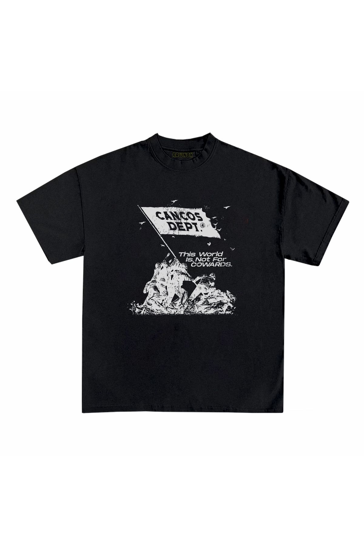 RawNox Unisex Bol Kalıp RawNox Özel Koleksiyon Cancos Dept. Tshirt