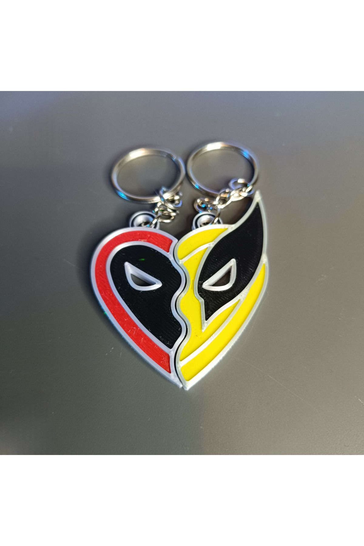 mimo Deadpool ve Wolverine Anahtarlık 2 Adet Anahtarlık