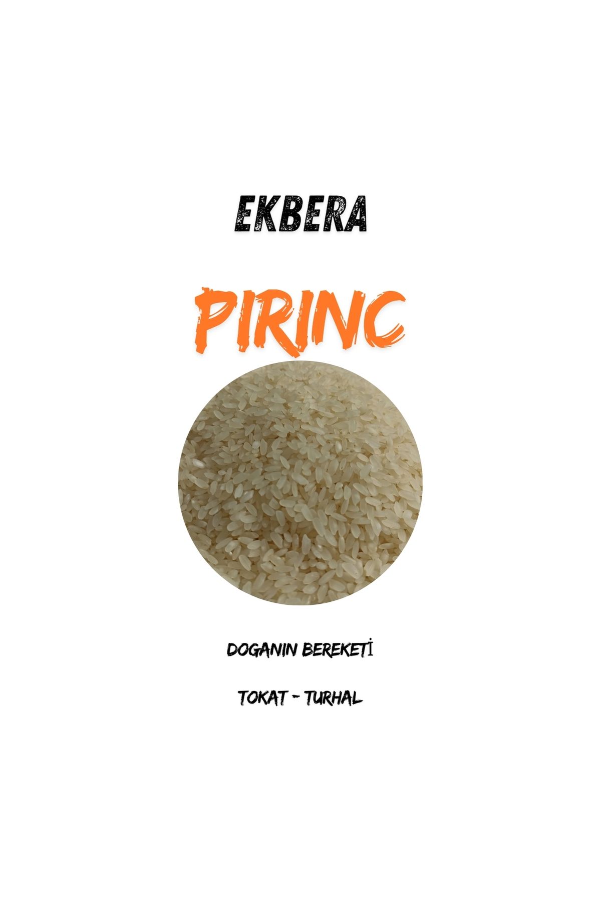 EKBERA Yerli Pirinç – 3 Kg