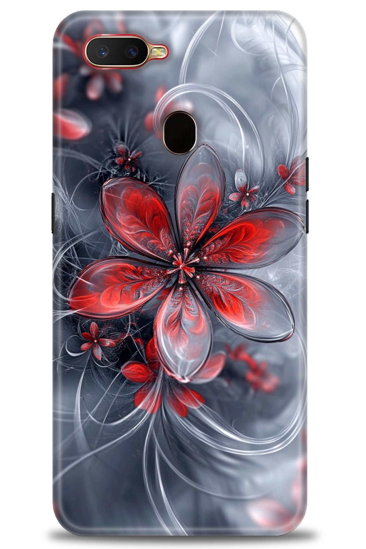 OPPO A12 İle Uyumlu HD Baskılı Desenli Silikon Kılıf - 2081