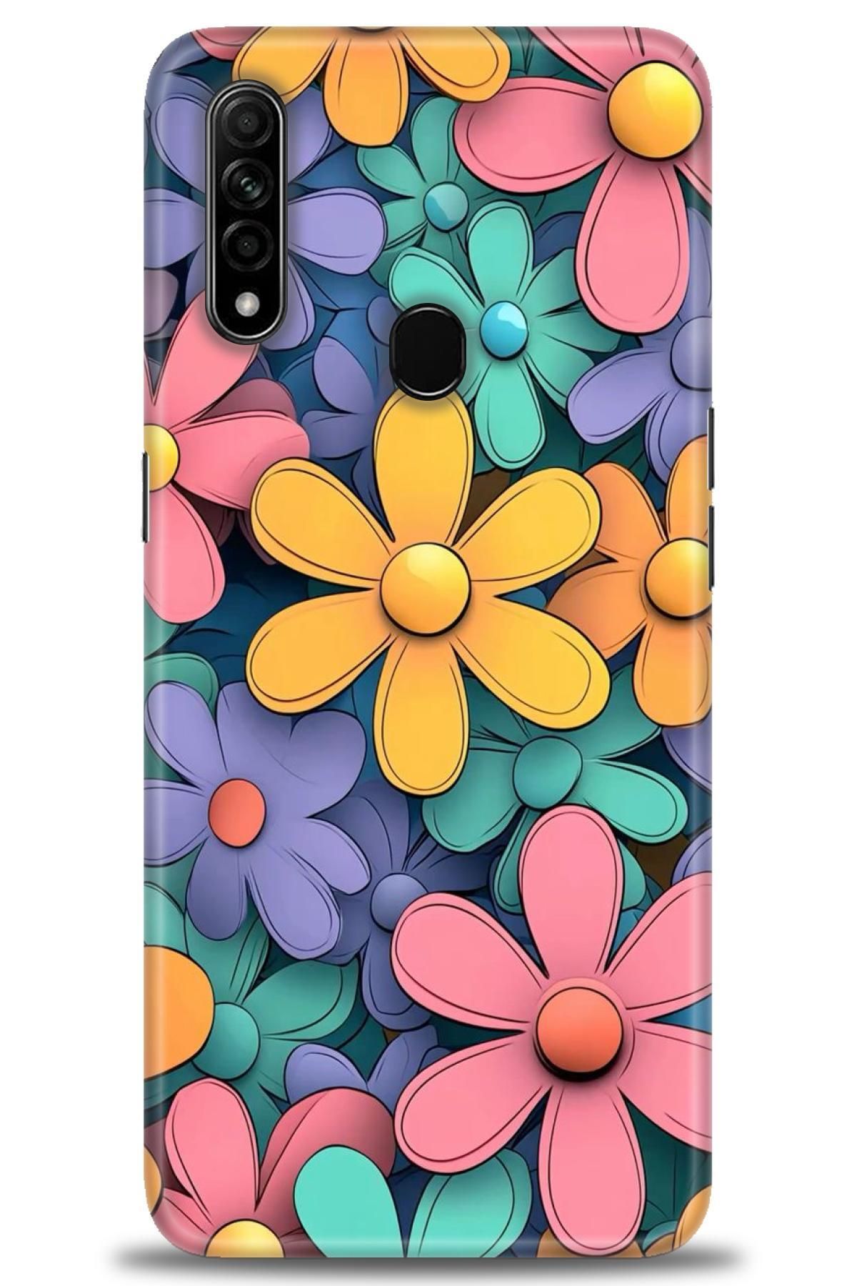 OPPO A31 İle Uyumlu HD Baskılı Desenli Silikon Kılıf - 2085