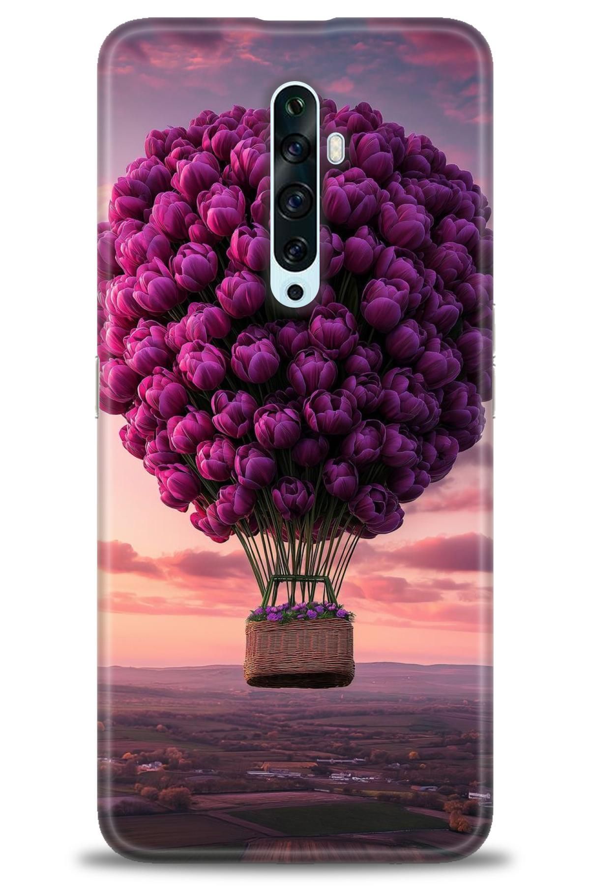 OPPO Reno 2Z İle Uyumlu HD Baskılı Desenli Silikon Kılıf - 2289