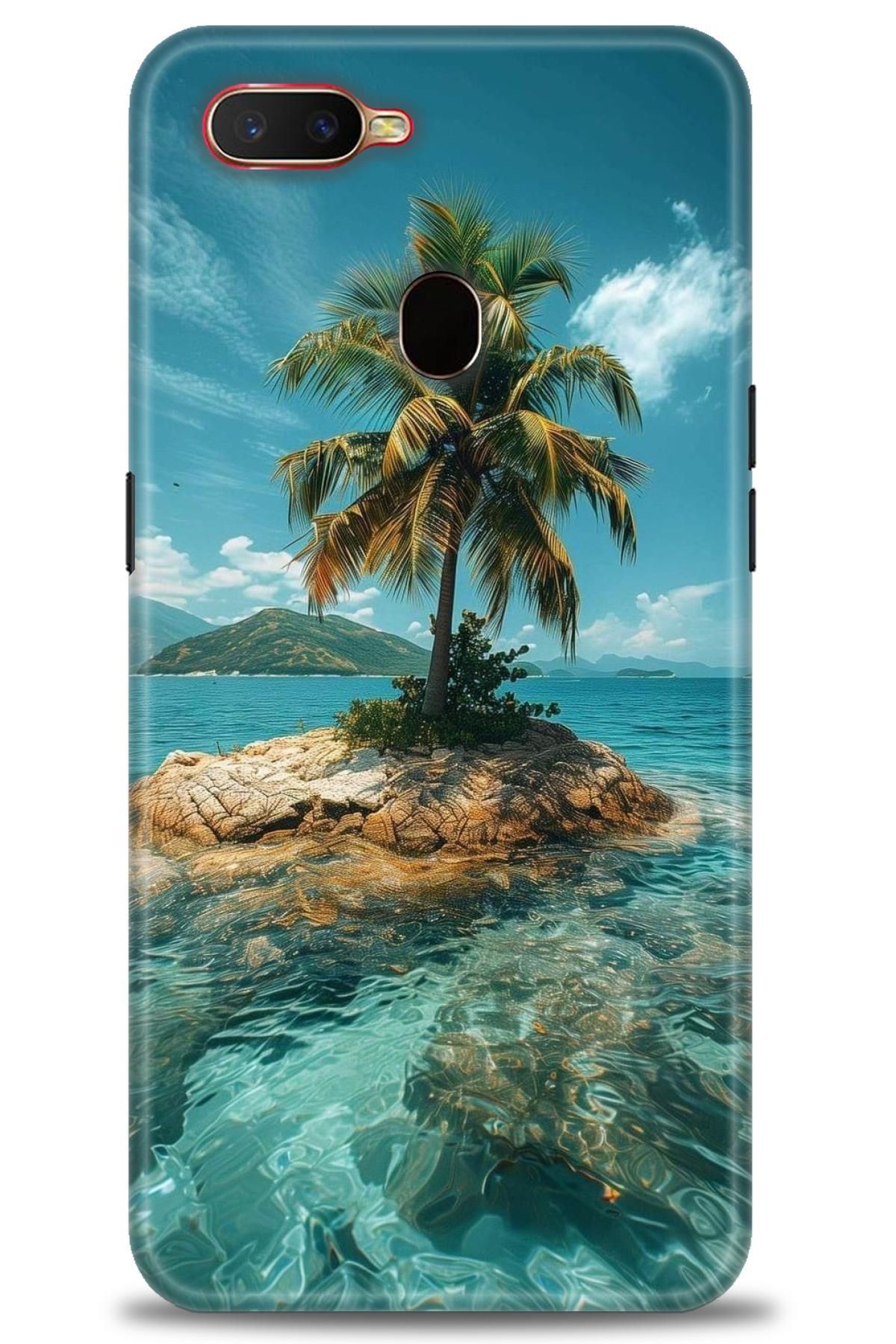 OPPO AX7 / A5S İle Uyumlu HD Baskılı Desenli Silikon Kılıf - 2706