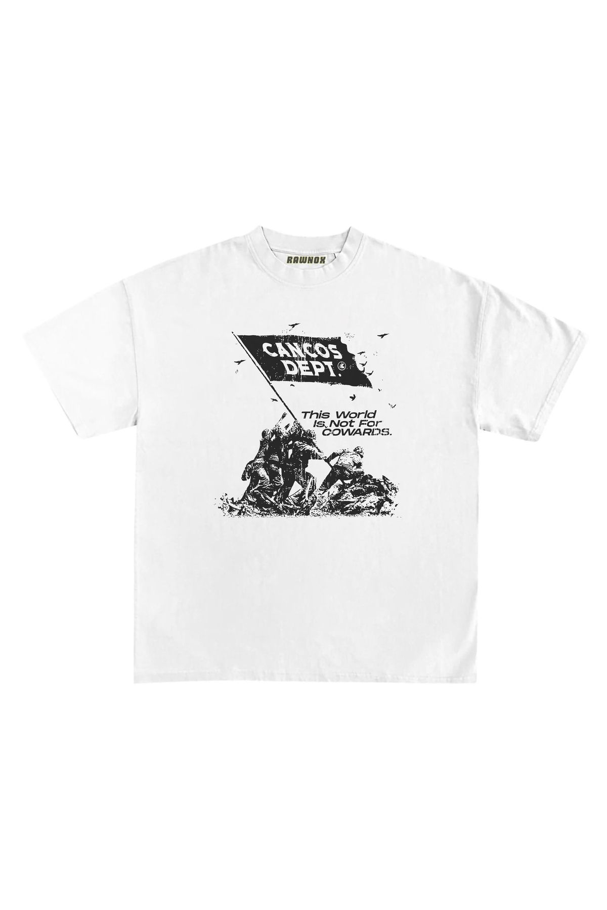 RawNox Unisex Bol Kalıp RawNox Özel Koleksiyon Cancos Dept. Tshirt