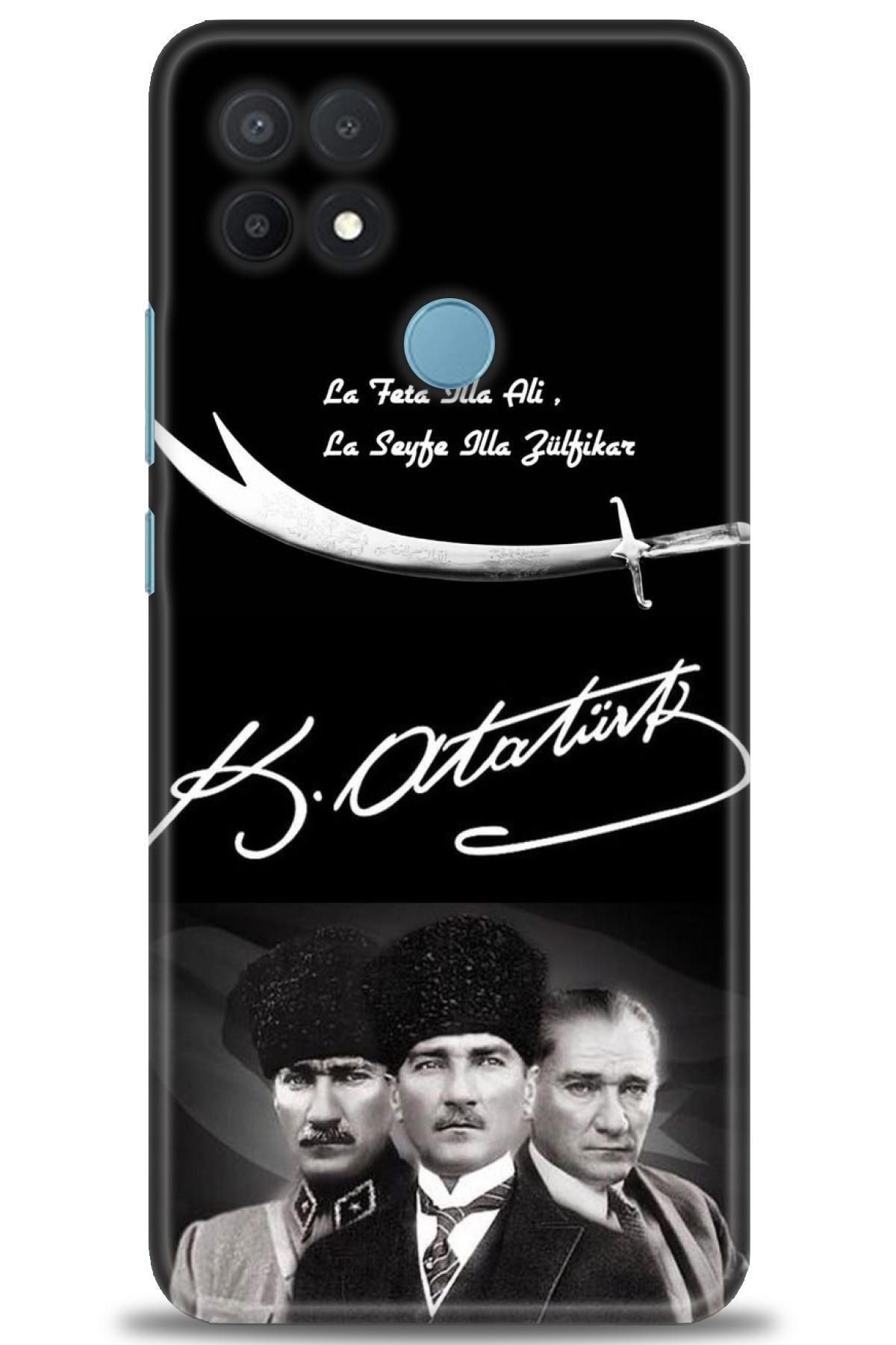 OPPO A15 / A15S İle Uyumlu HD Baskılı Desenli Silikon Kılıf - 2305