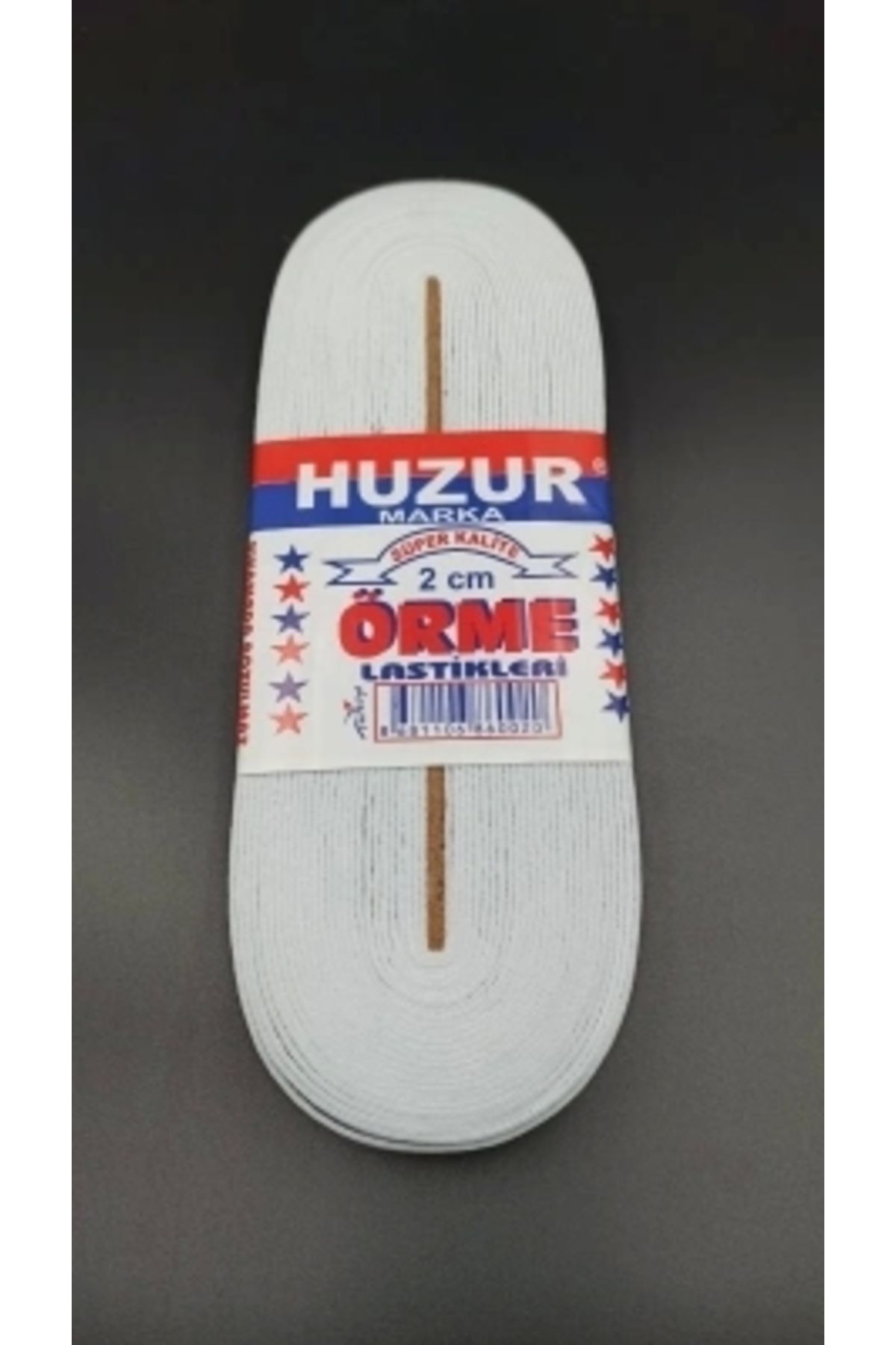 STOREMAX BEYAZ - 2CM PAÇA LASTİK YASSI GENİŞ 10MT (5047)