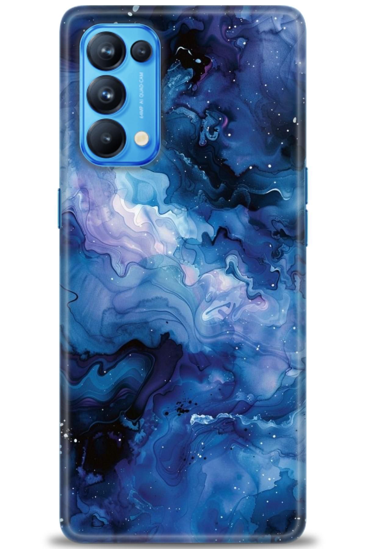 OPPO Reno 5 Pro İle Uyumlu HD Baskılı Silikon Kılıf / ÖzelSeri Oppo - 2464