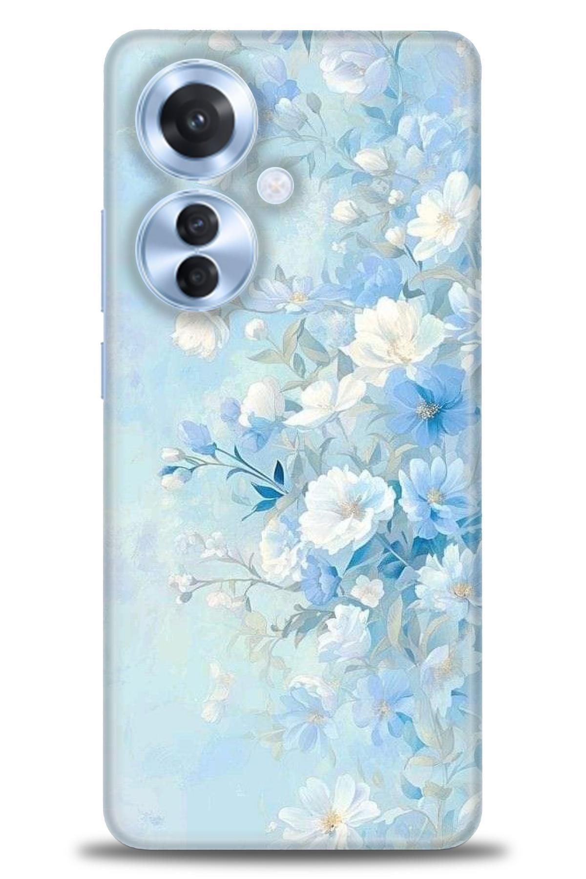 OPPO Reno 11F İle Uyumlu HD Baskılı Desenli Silikon Kılıf - 2386