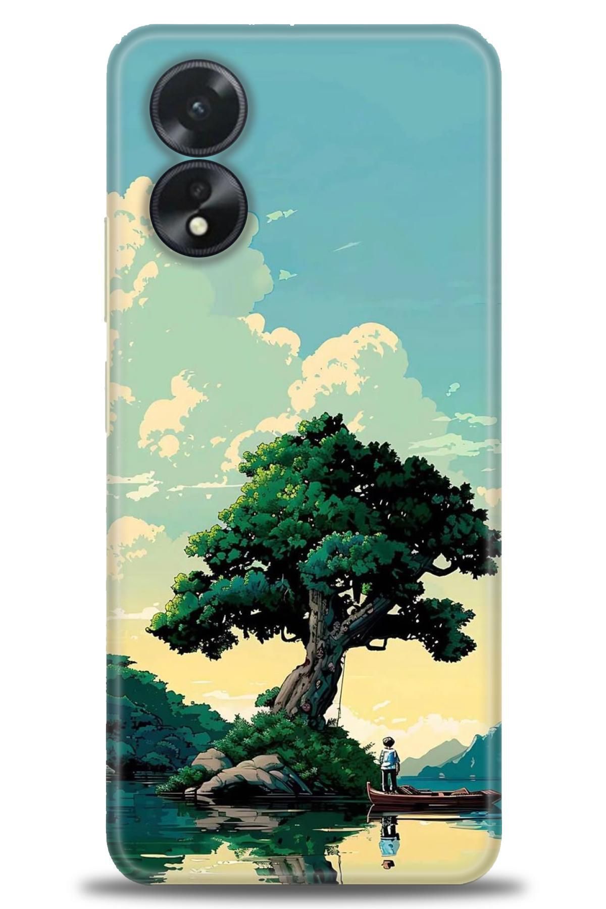 OPPO A38 İle Uyumlu HD Baskılı Desenli Silikon Kılıf - 2857