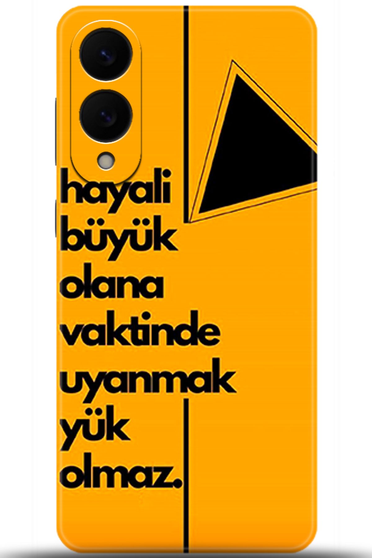 Noprin Samsung Galaxy S25 Edge Kılıf HD Baskılı Kılıf - Yours is Someone Else 5589