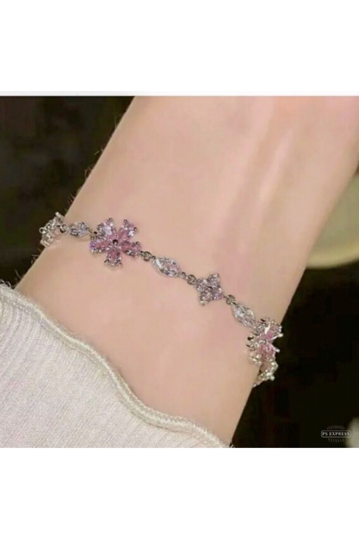 Zarafina Sakura Taşlı Bileklik
