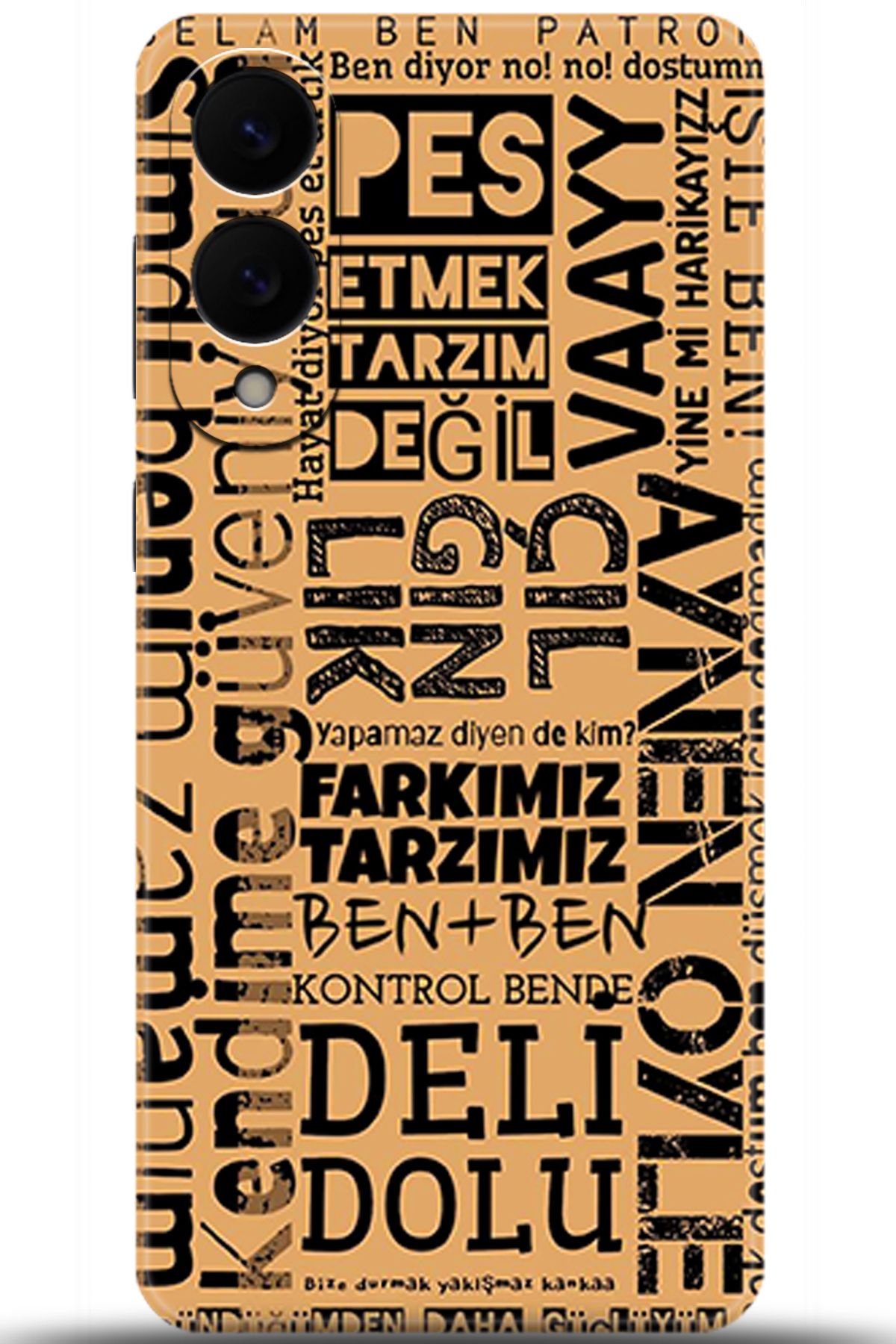 Noprin Samsung Galaxy S25 Edge Kılıf HD Baskılı Kılıf - Yours is Someone Else 5588