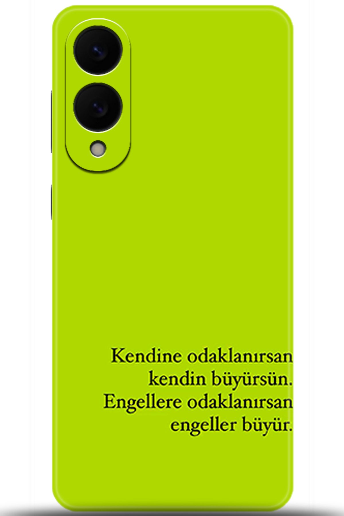 Noprin Samsung Galaxy S25 Edge Kılıf HD Baskılı Kılıf - Yours is Someone Else 5594
