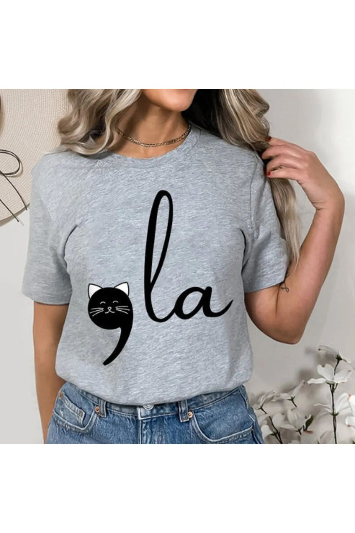 FeaR LeeS la Baskılı Oversize T-shirt