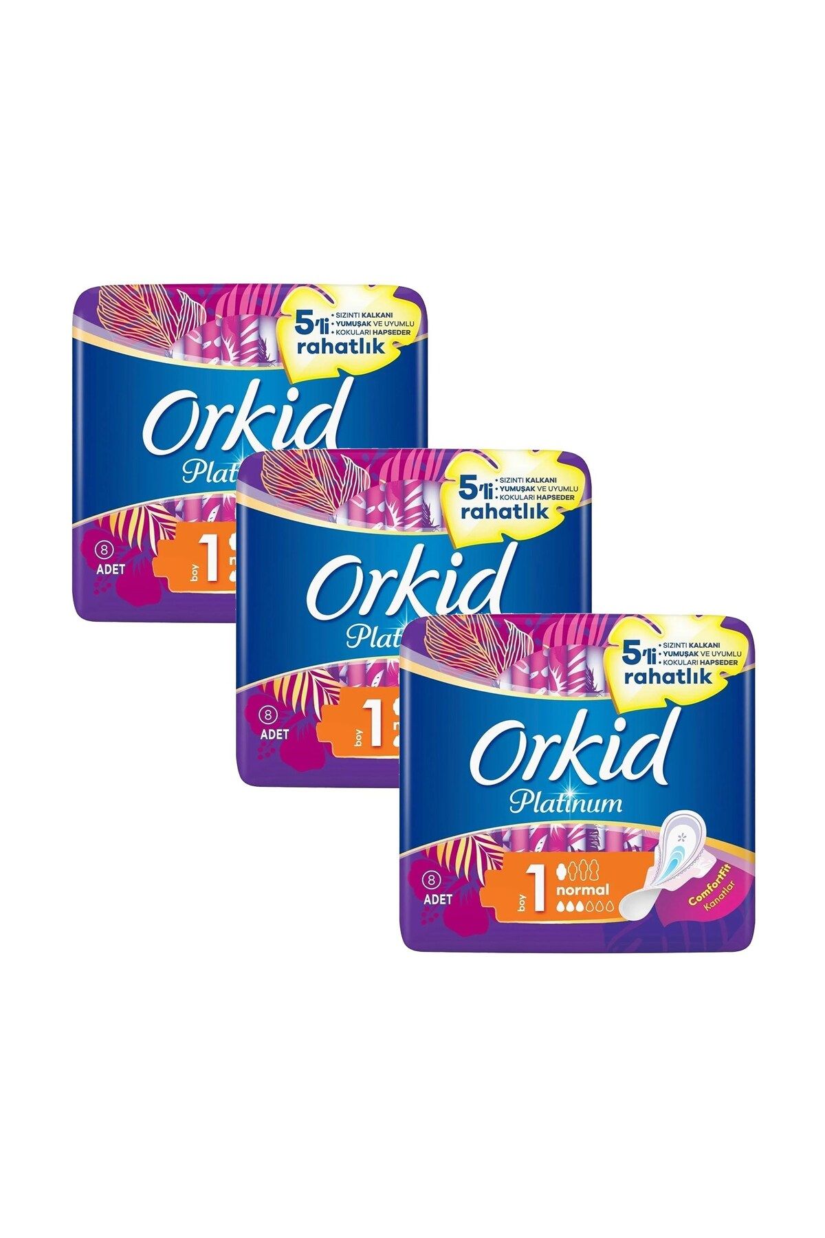 Orkid Platinum 3 No Normal 8 li x 3 Adet