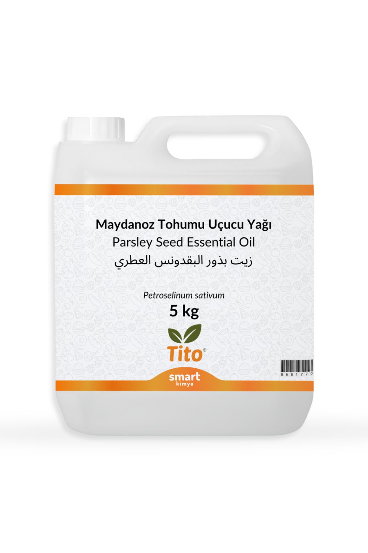 tito Maydanoz Tohumu Uçucu Yağı Petroselinum sativum 5 kg