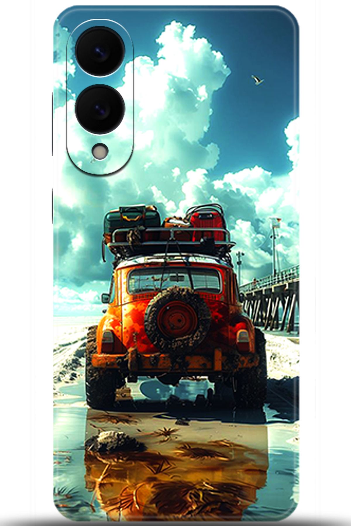 Noprin Samsung Galaxy S25 Edge Kılıf HD Baskılı Kılıf - Yours is Someone Else 5559