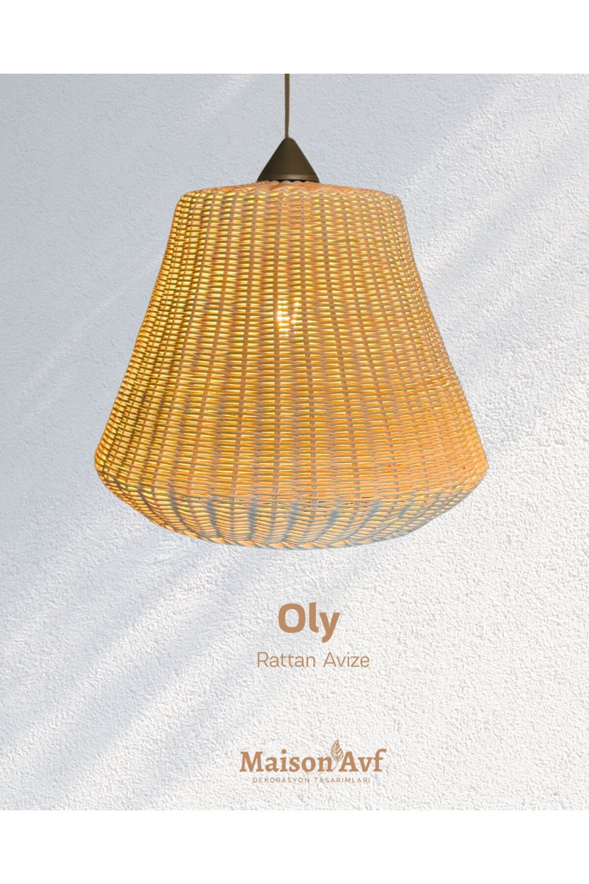 Maison Avf Rattan Sarkıt Avize