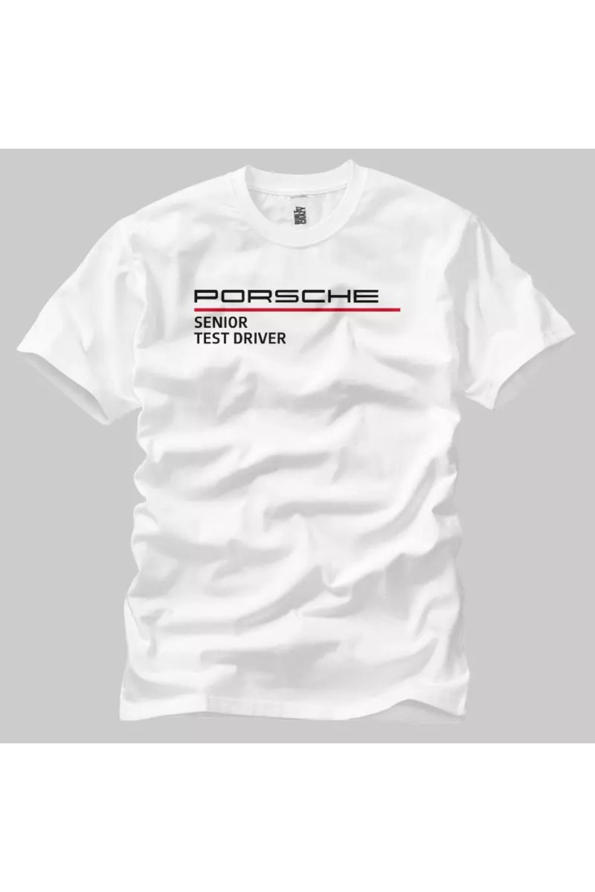 Built By Crazy Porsche Senior Driver Unisex Tişört