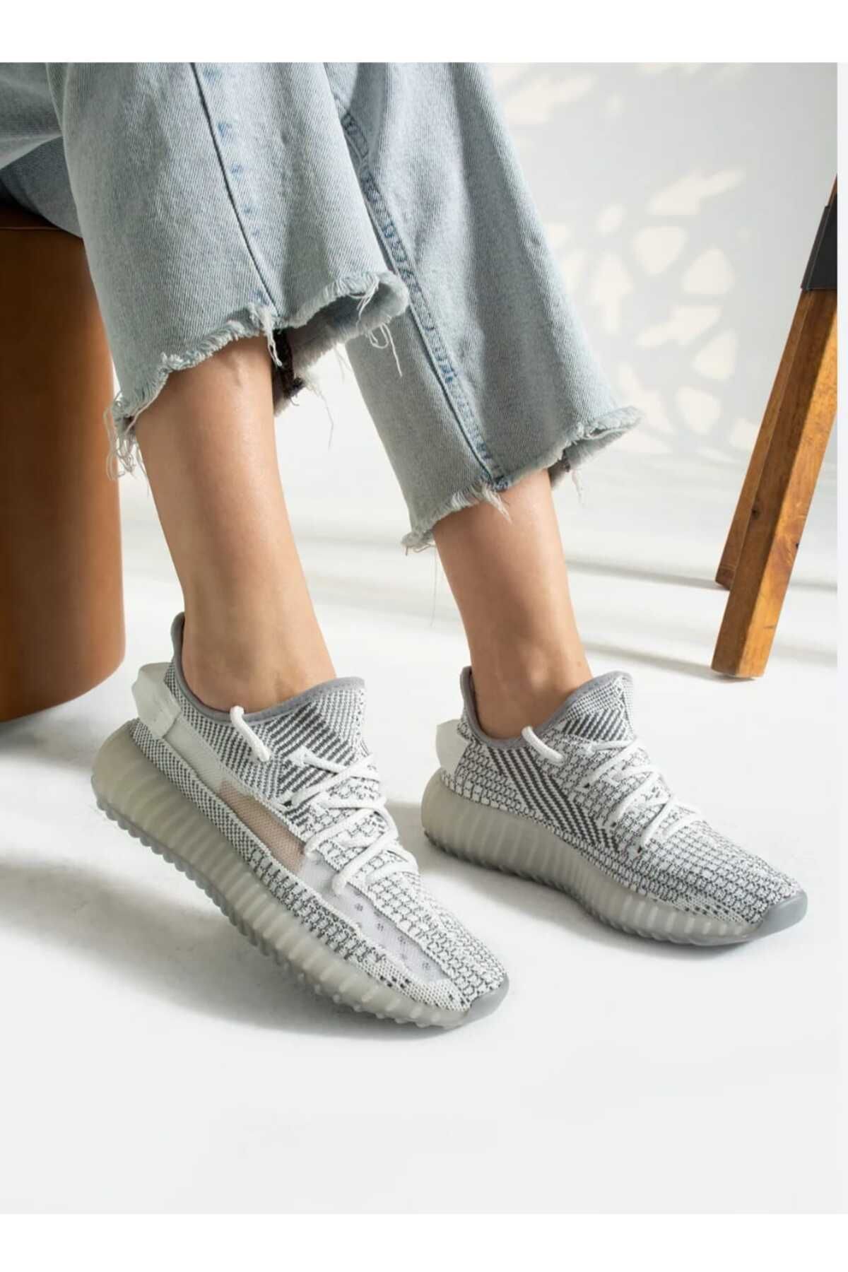 ButikSN collection Unisex Bez Spor ve Yürüyüş Ayakkabı Bağcıklı