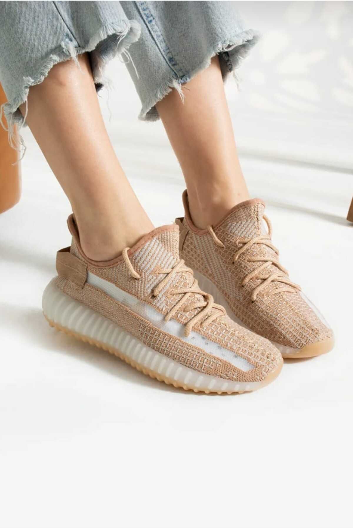 ButikSN collection Unisex Bez Spor ve Yürüyüş Ayakkabı Bağcıklı