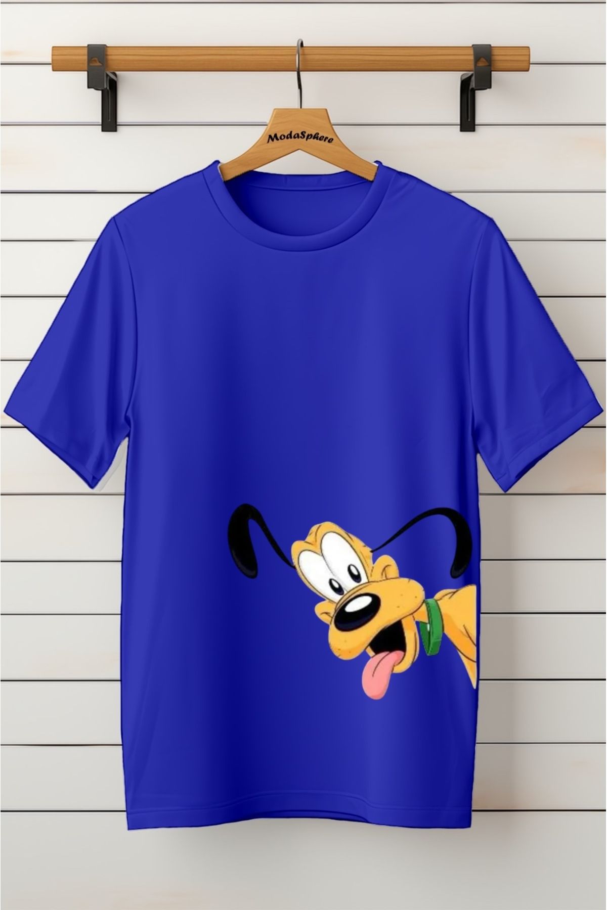 ModaSphere Baskılı Unisex Oversize Tişört Battal Boy