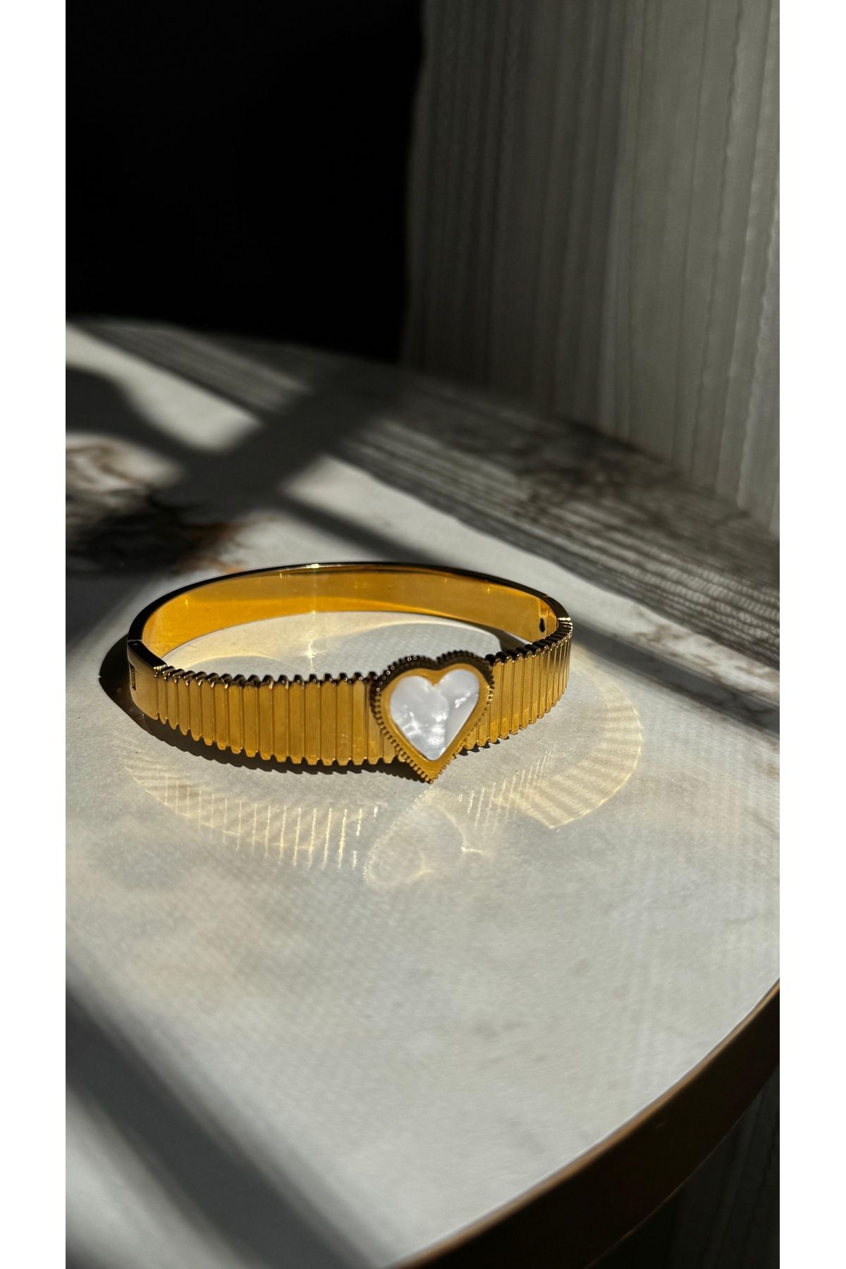 Glitterring ÖZEL TASARIM KADIN KALPLİ ÇELİK BİLEKLİK