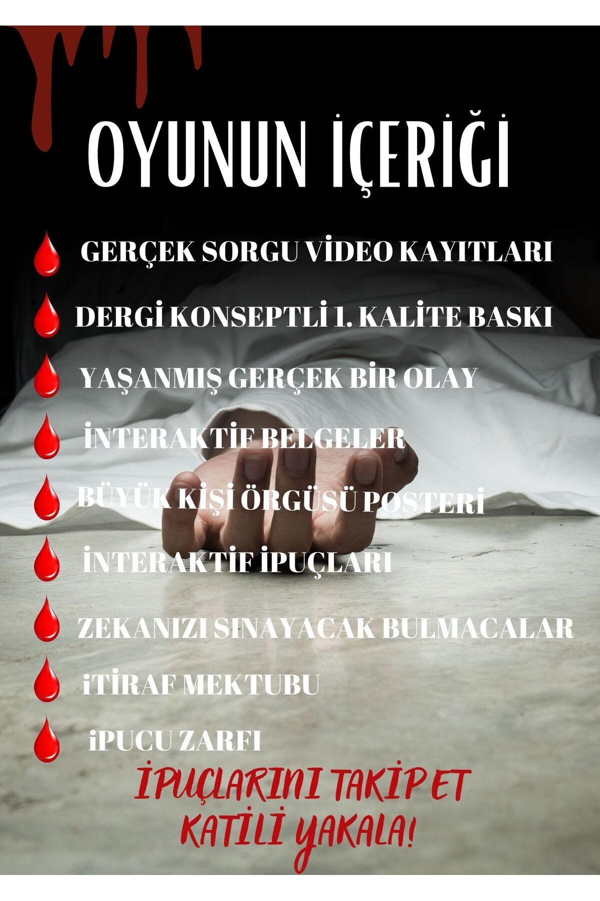 Sherlocked Dedektif Oyunu, Katil Bulma Oyunu, Suç, Gizem, Bulmaca, Kutu Oyunları, Zeka, Dedektiflik Oyunu fotoğrafı 3 (önizleme)