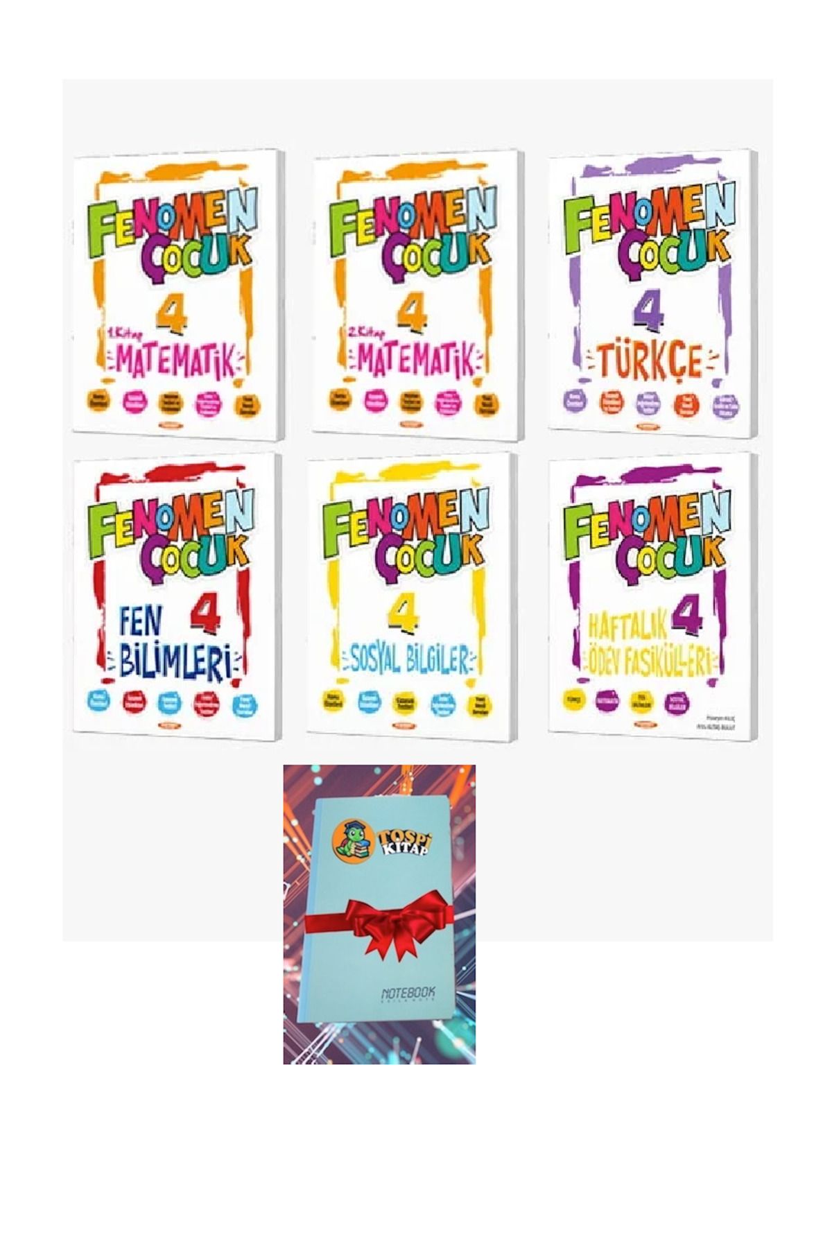 Fenomen Yayıncılık 4. sınıf 6’lı Set (DEFTER HEDİYE) ATG