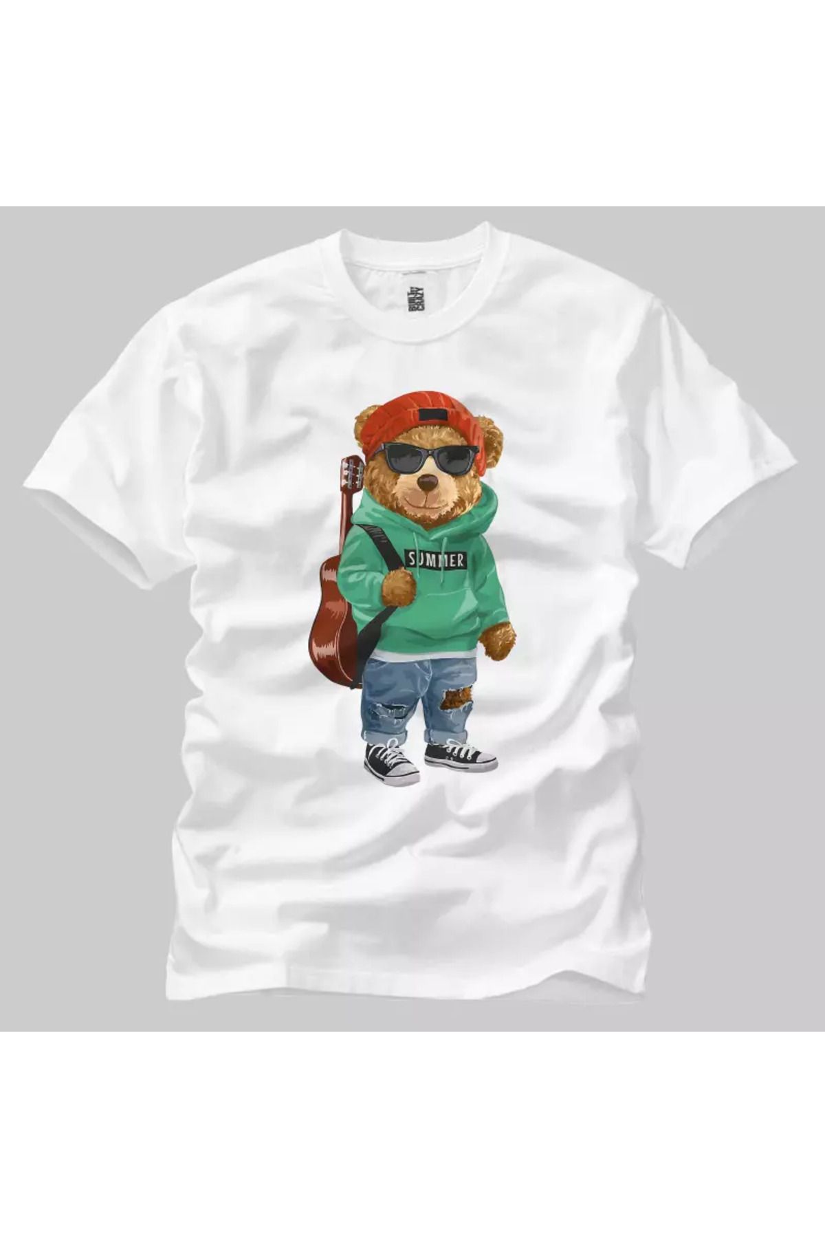 Built By Crazy Teddy Bear Summer Unisex Tişört