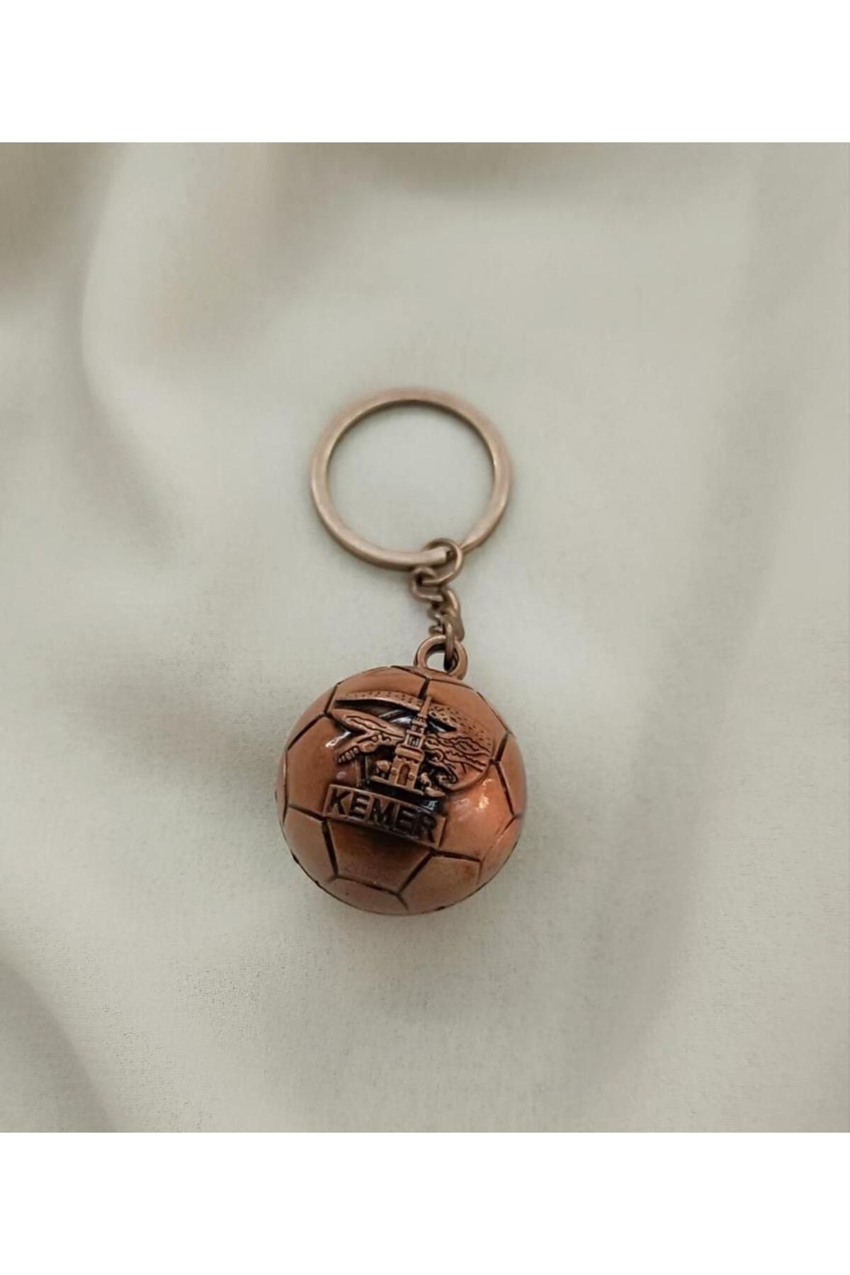 Hd Marketim Anahtarlık Futbol Topu Metal Türk Bayraklı Çanta Cüzdan Süsü Türkiye Kemer Yazılı
