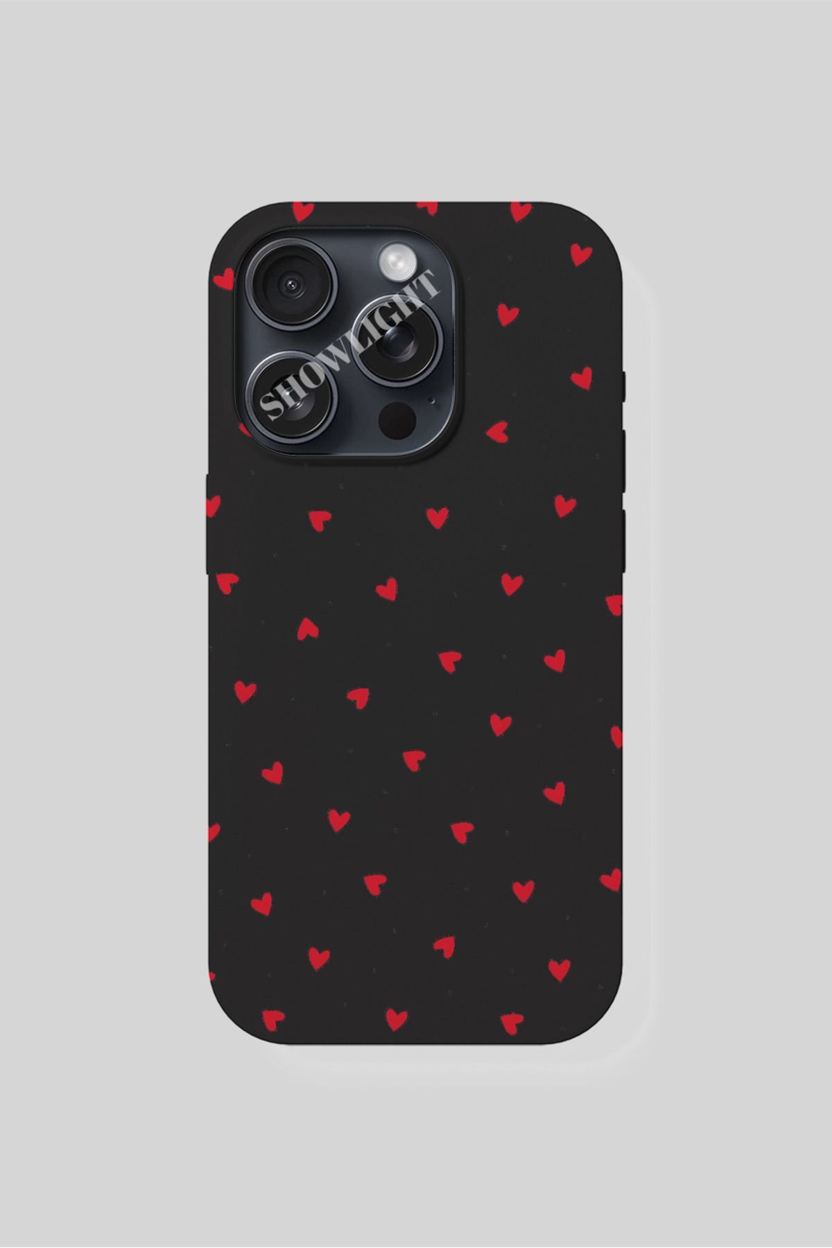 SHOWLIGHT Omix X7 Uyumlu Minik Kalpler Tasarımlı Premium Telefon Kılıfı