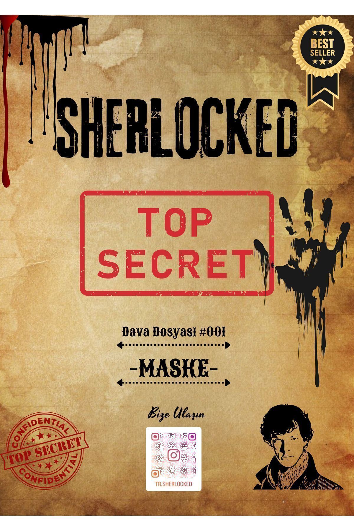 Sherlocked Dedektif Oyunu, Katil Bulma Oyunu, Suç, Gizem, Bulmaca, Kutu Oyunları, Zeka, Dedektiflik Oyunu fotoğrafı 4 (önizleme)