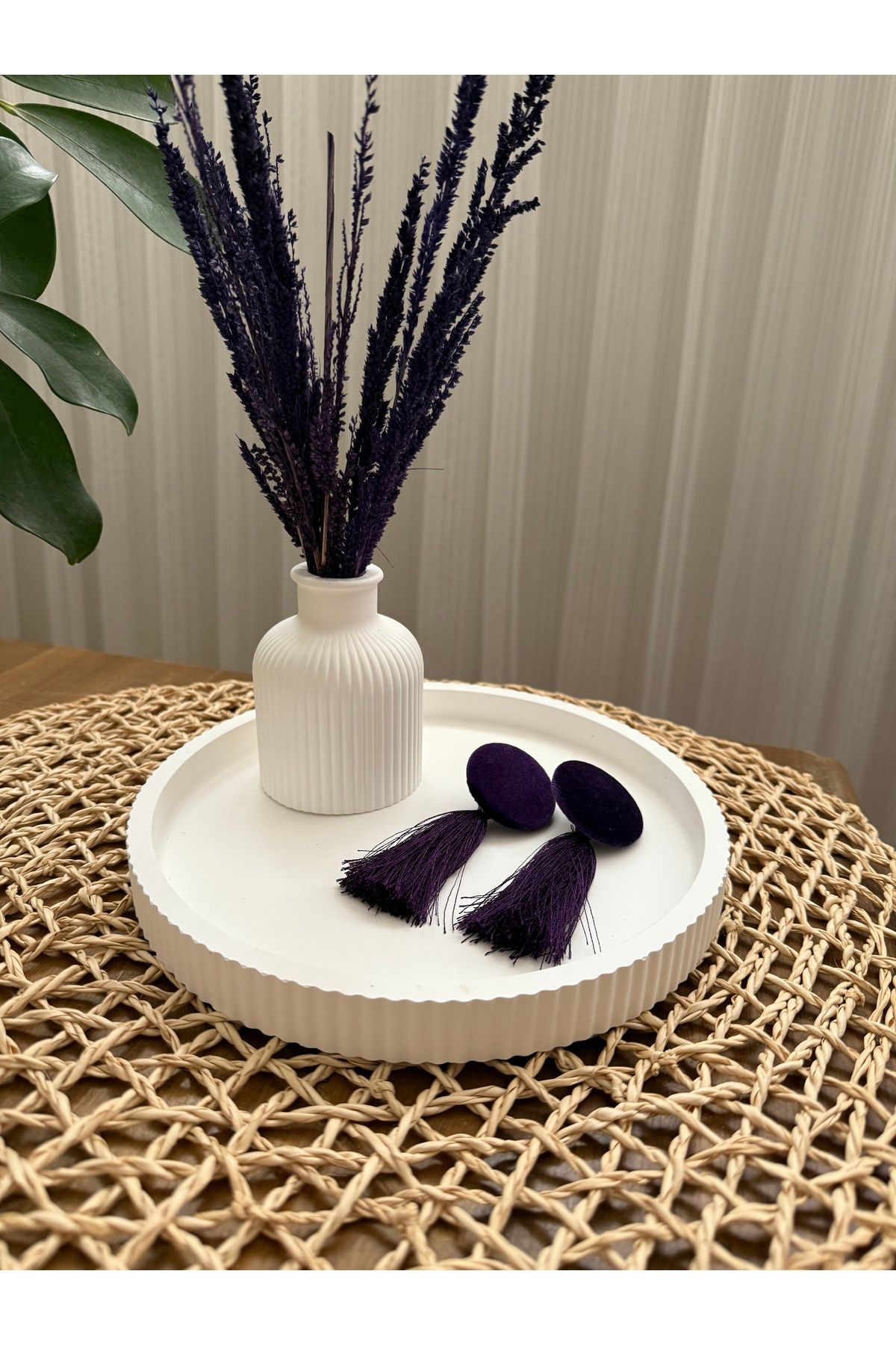 Lydia Accessory Dekoratif Beton Takı Tabağı Sunumluk ve Vazo