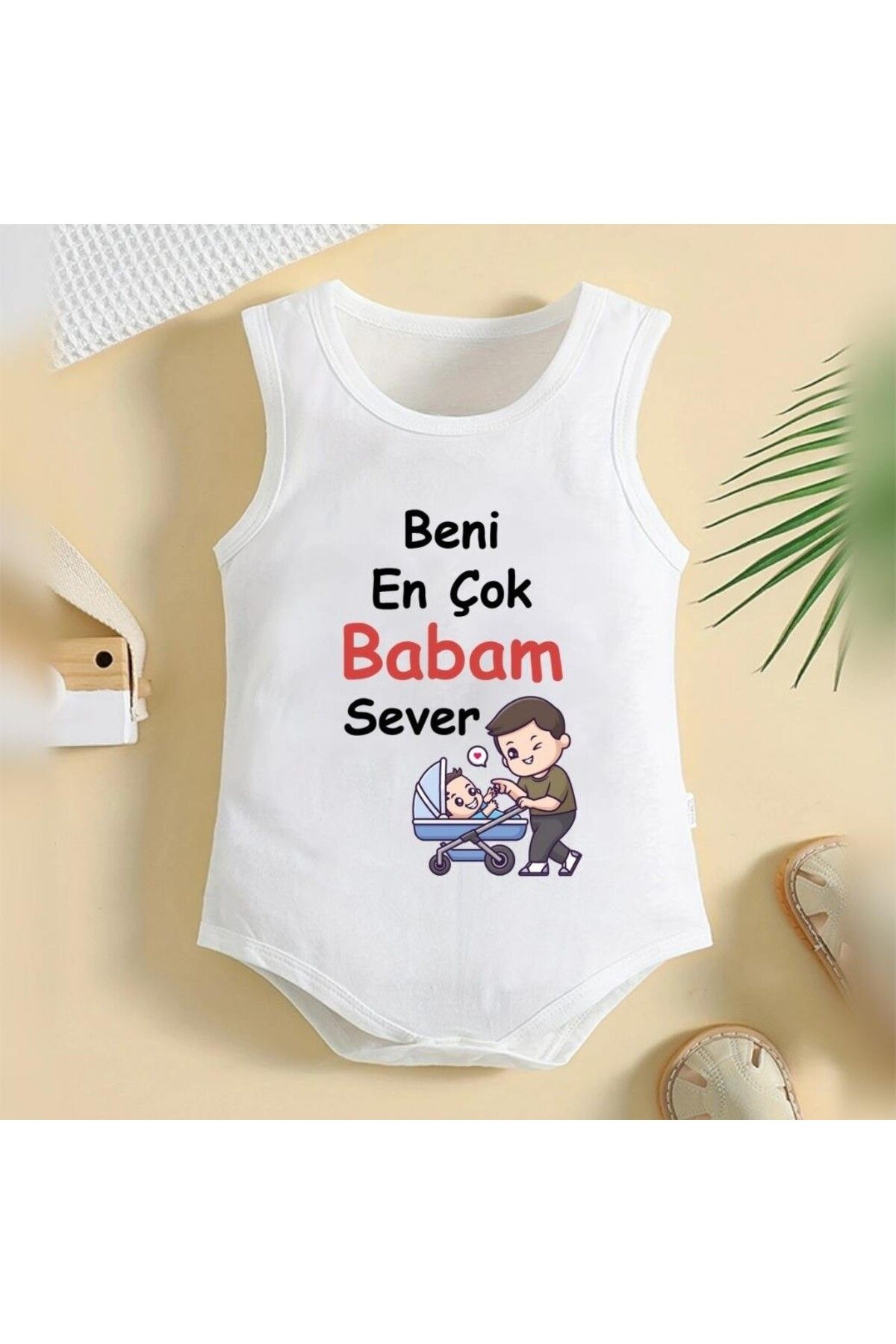 soft wing %100 Pamuklu Organik Baskılı Premium Çıtçıtlı Bebek Body Atlet Zıbın 00331