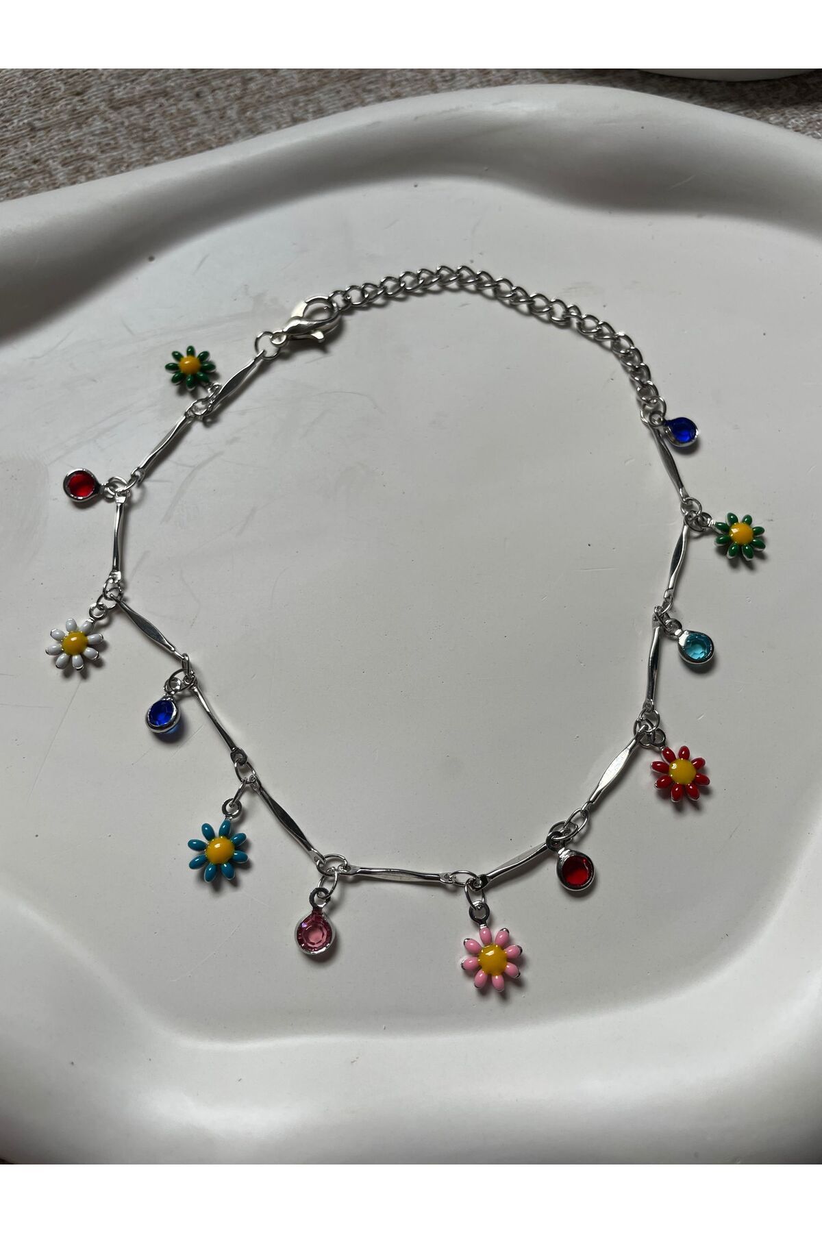 HKN AVM ACCESSORİES Kadın Gümüş Renk Halhal