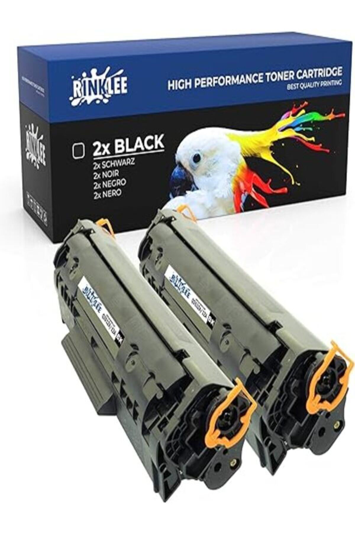 HP Q2612A Toner HP Laserjet 1010 1012 1015 1018 1020 1022 3010 3015 3020 3030 3050 3055 2 ADET AURA