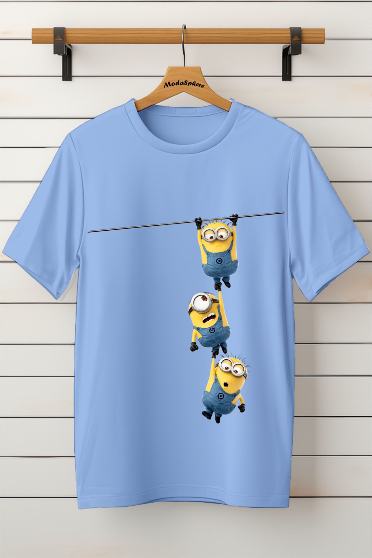 ModaSphere Baskılı Unisex Oversize Tişört