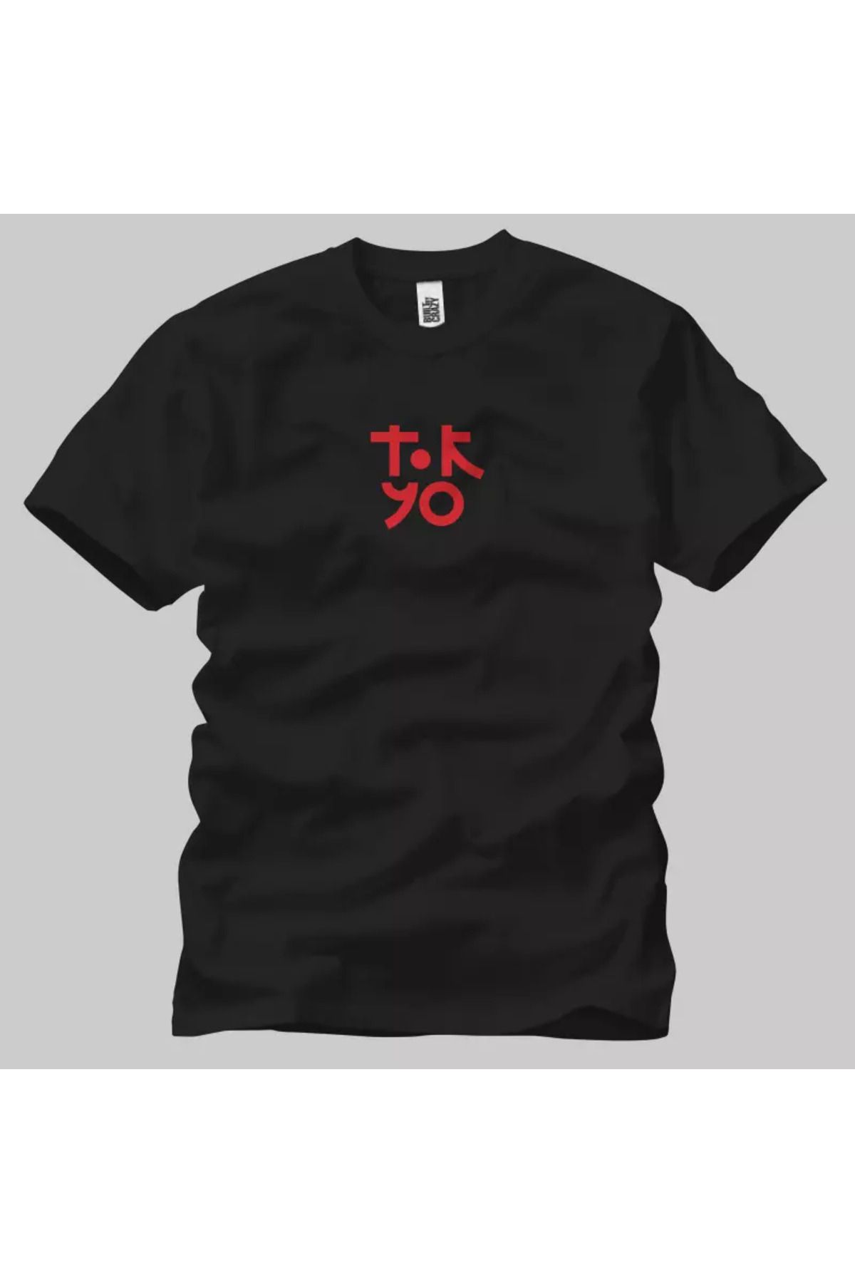 Built By Crazy Tokyo Lettering Style Unisex Tişört