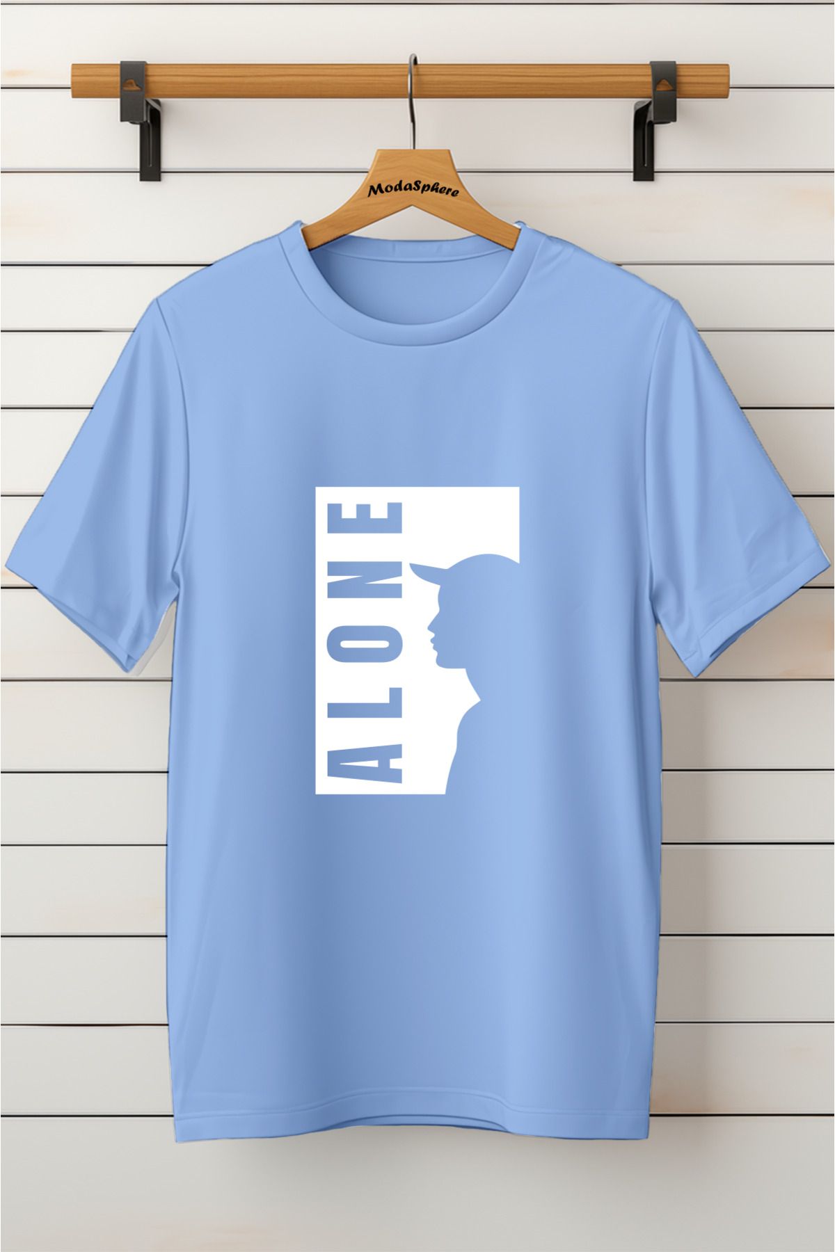 ModaSphere Baskılı Unisex Oversize Tişört